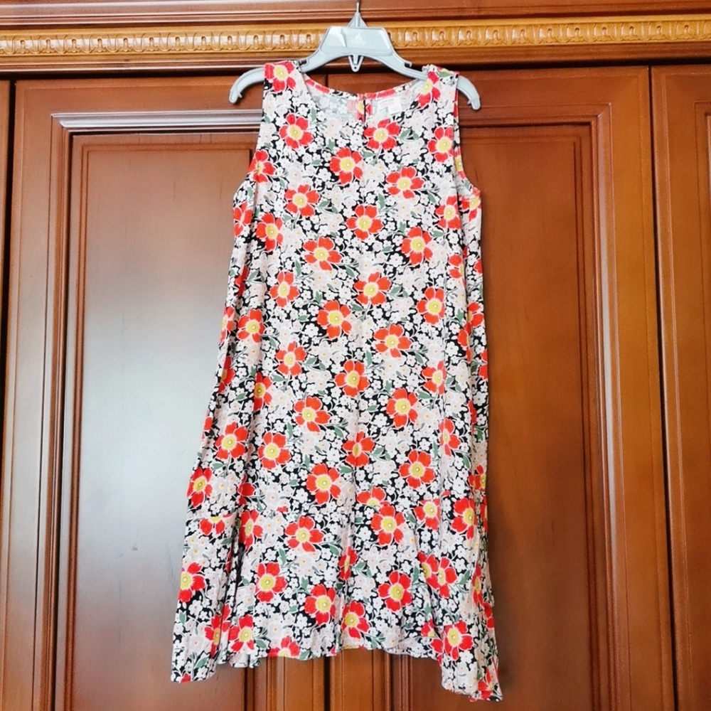 Crewcuts floral girls dress